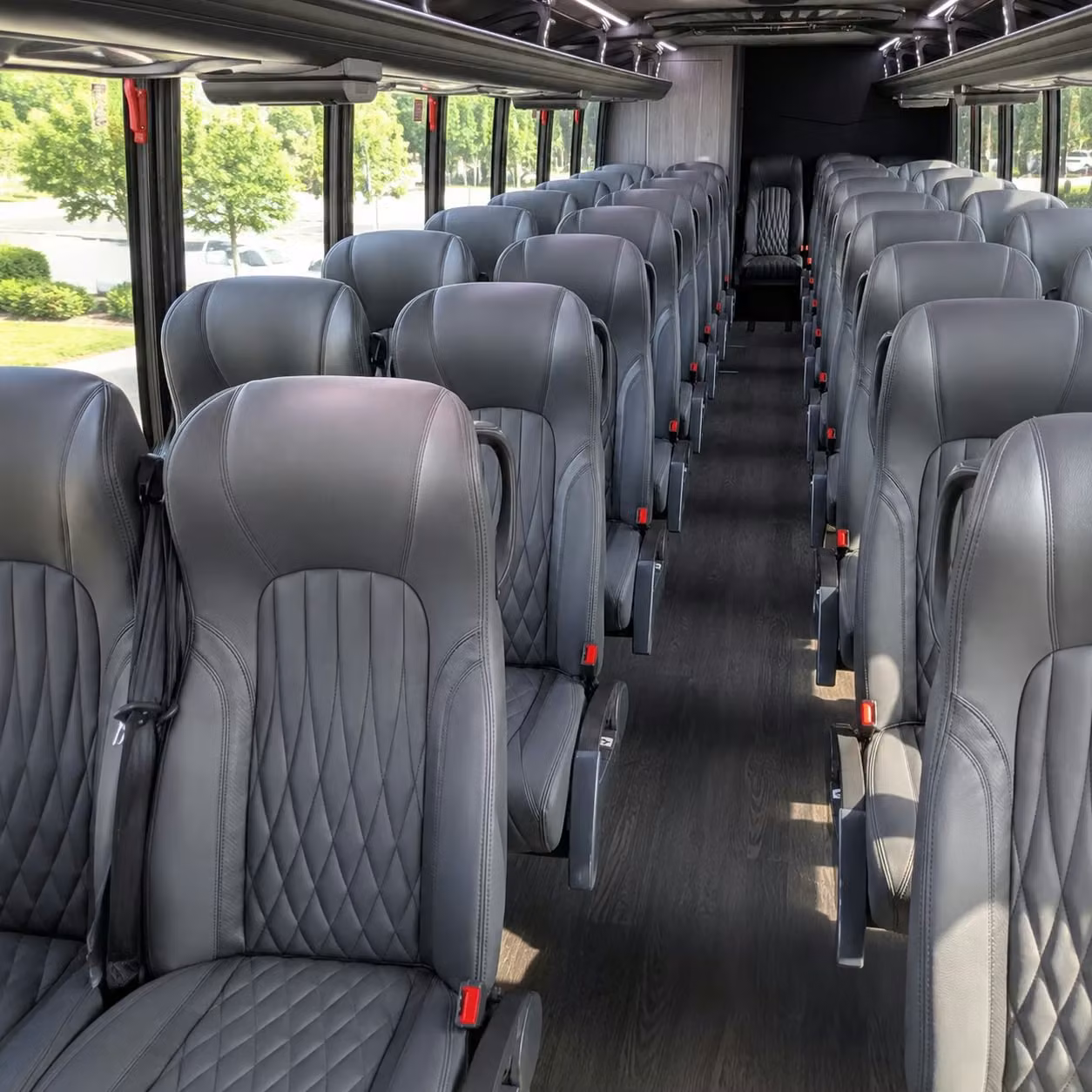 30 passenger minibus interior