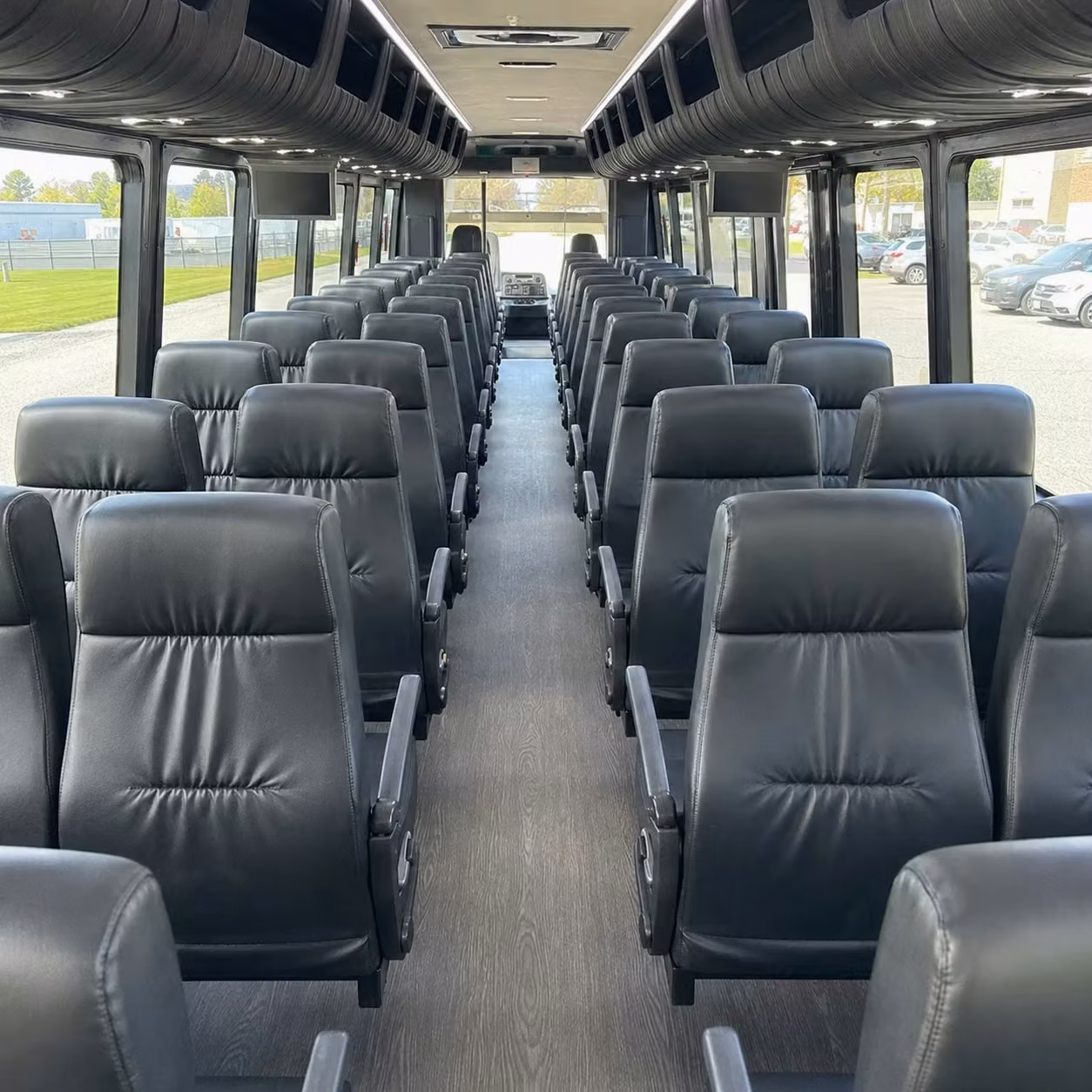 35 passenger minibus inside