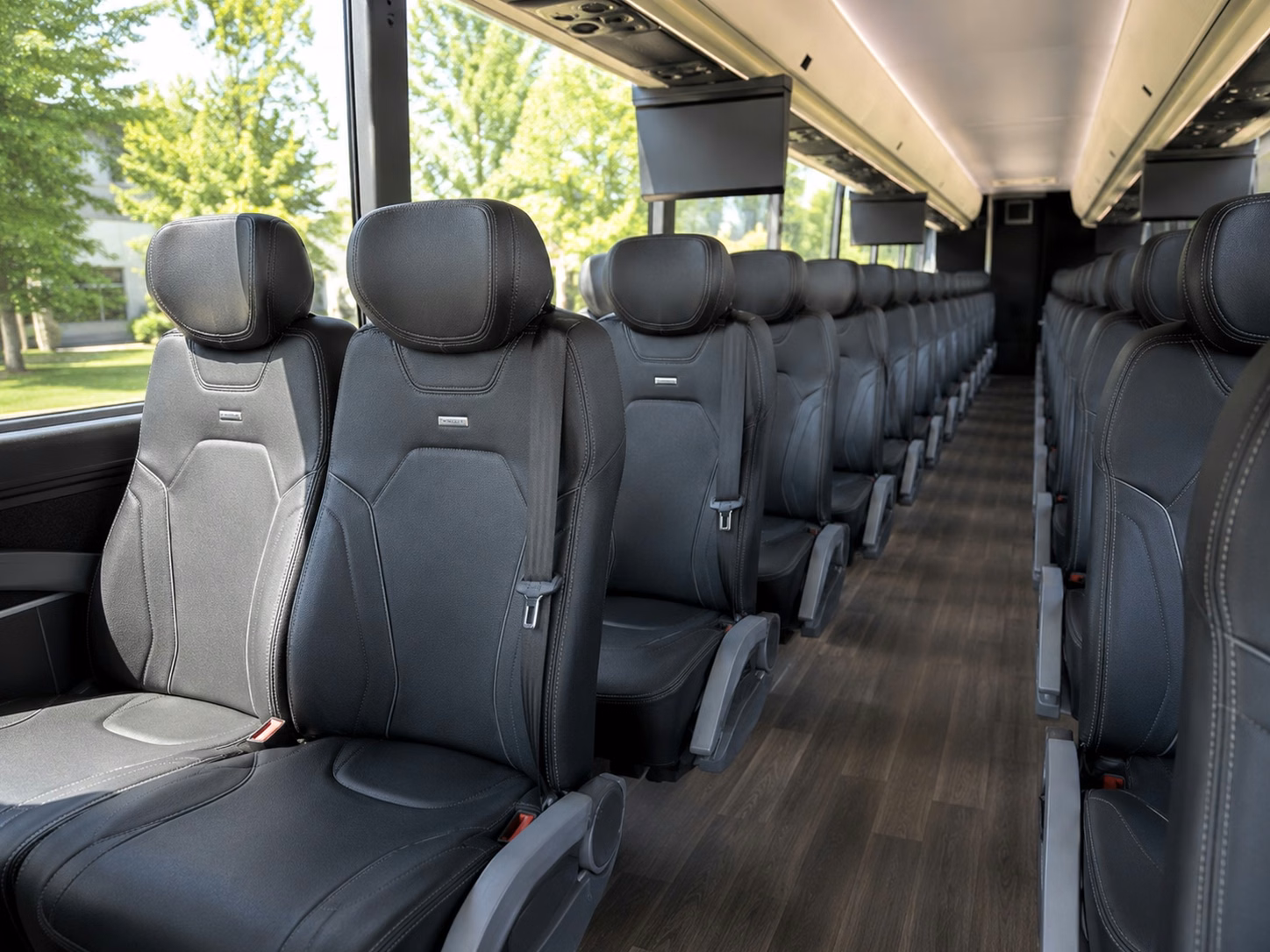 how bus type changes charter bus prices in modesto california
