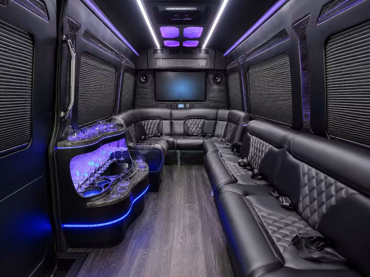 multi day long distance government transportation out of modesto