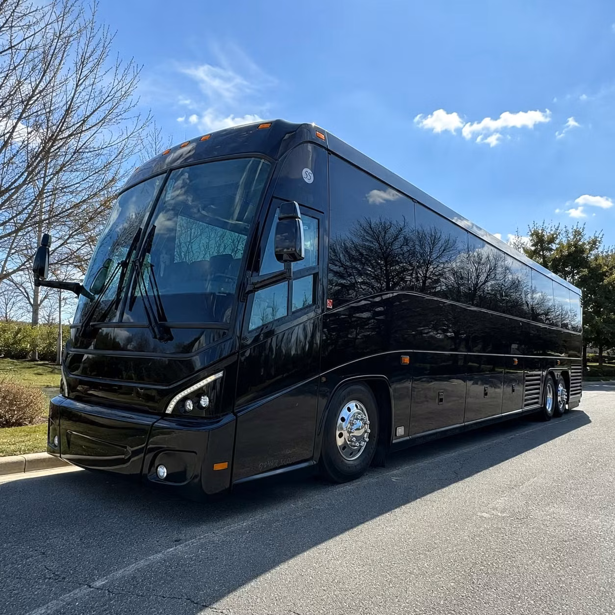 reliable charter buses for civilian agency shuttles at the stanislaus county campus