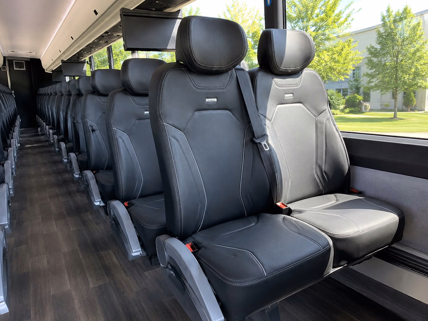 through a network of providers find the right bus for your modesto winery wedding